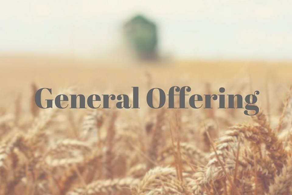 General Offering King s Cross Giving